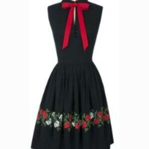 Trashy Diva embroidered roses dress